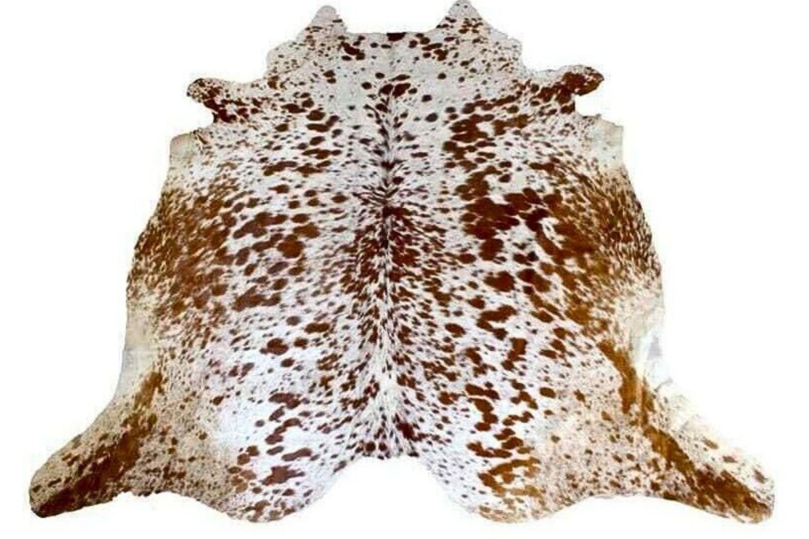 NEW LARGE 100% COWHIDE LEATHER RUGS TRICOLOR COW HIDE SKIN CARPET AREA