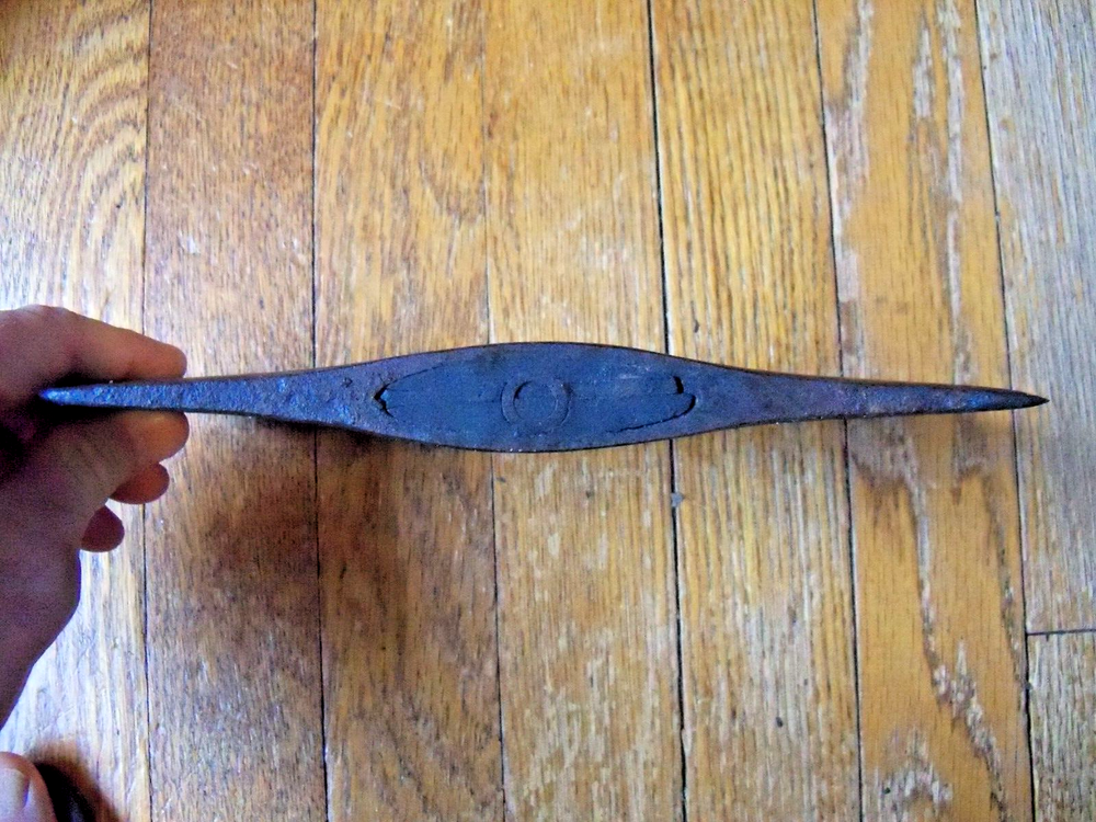 Vintage Unmarked Heavy Double Bit Axe Head