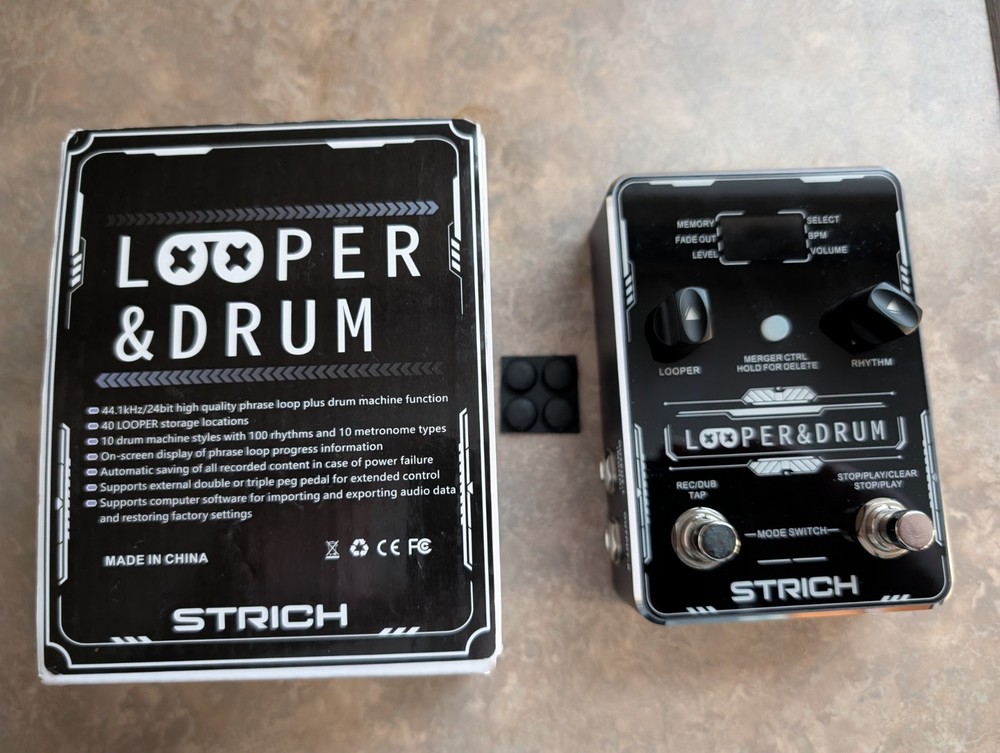 STRICH LOOPER & DRUM PEDAL