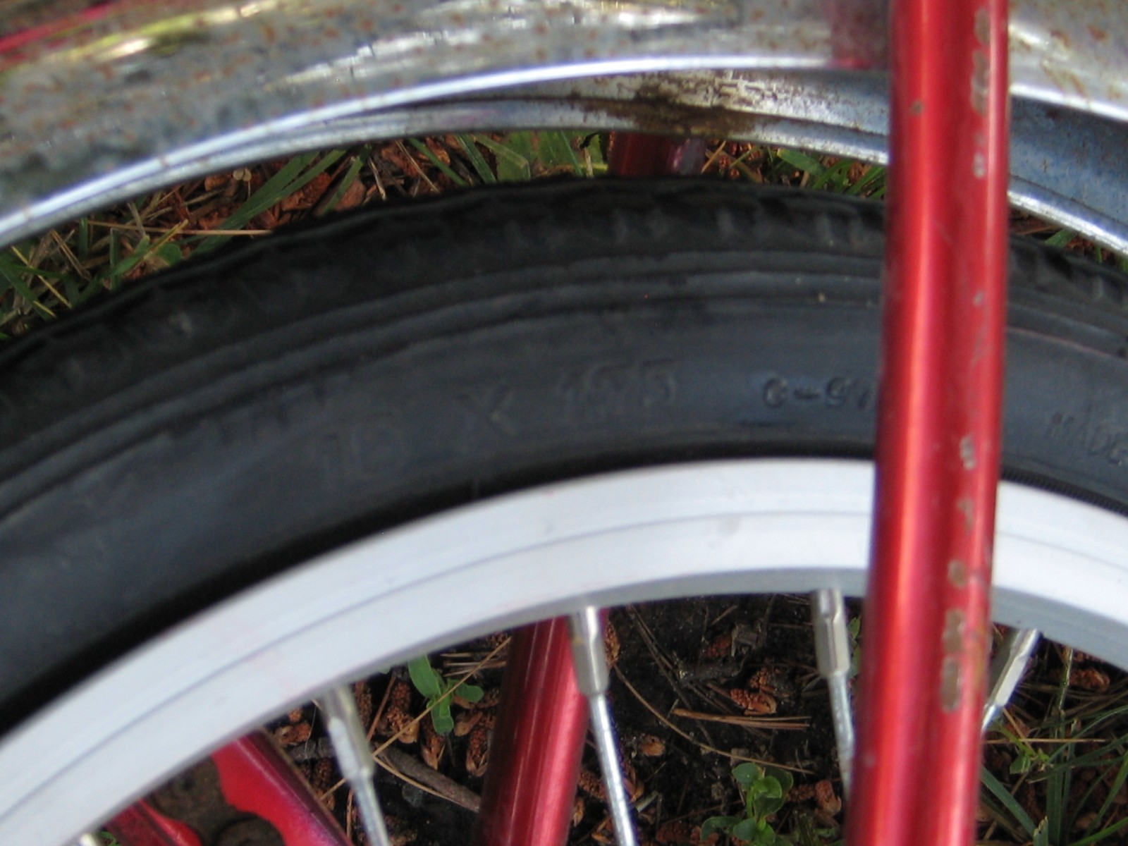 Vintage Schwinn Red Pixie Kids Bike Bicycle Original needs tires