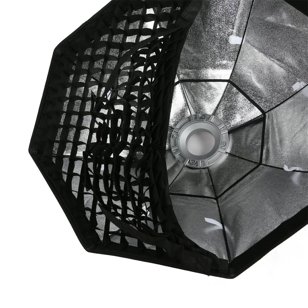 Godox 95cm Octagon Softbox Bowens Mount + Honeycomb Grid For Studio Strobe Flash
