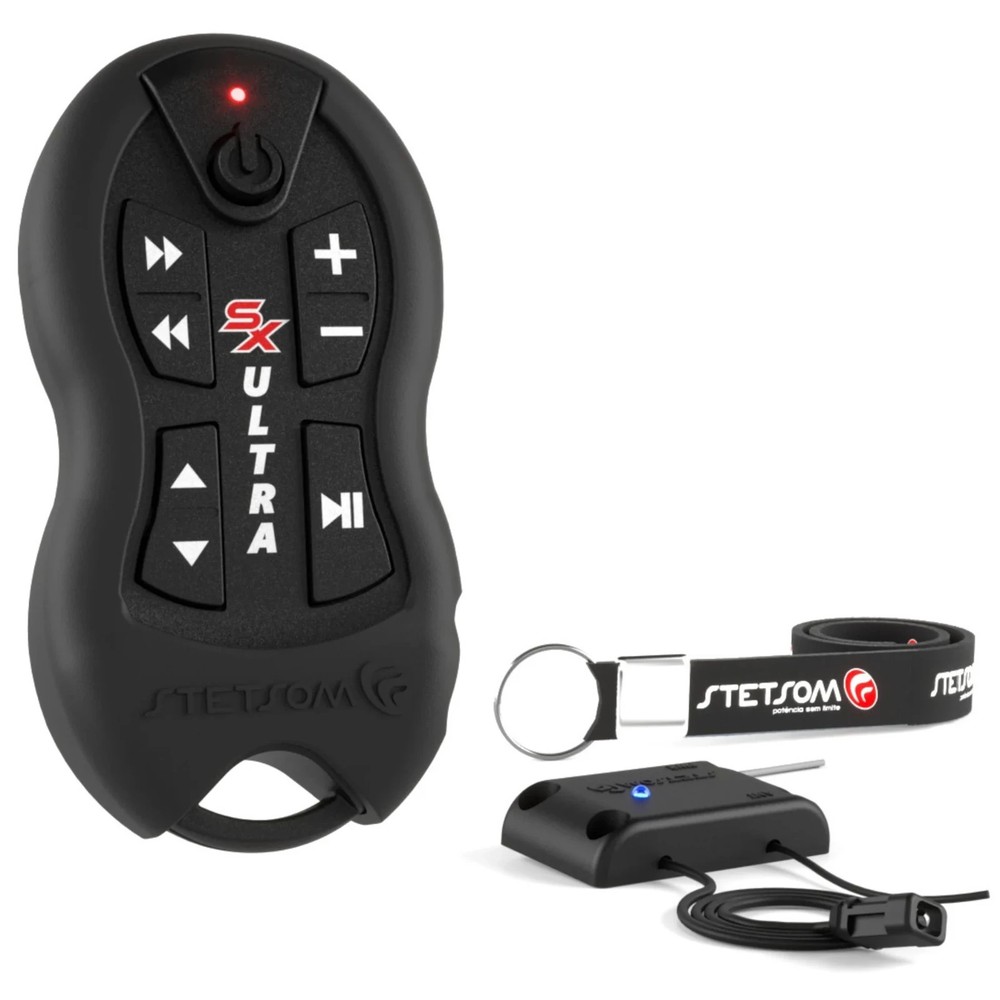 Stetsom SX2 ULTRA 8 Function 500 Meters Long Range Remote Control - BLACK