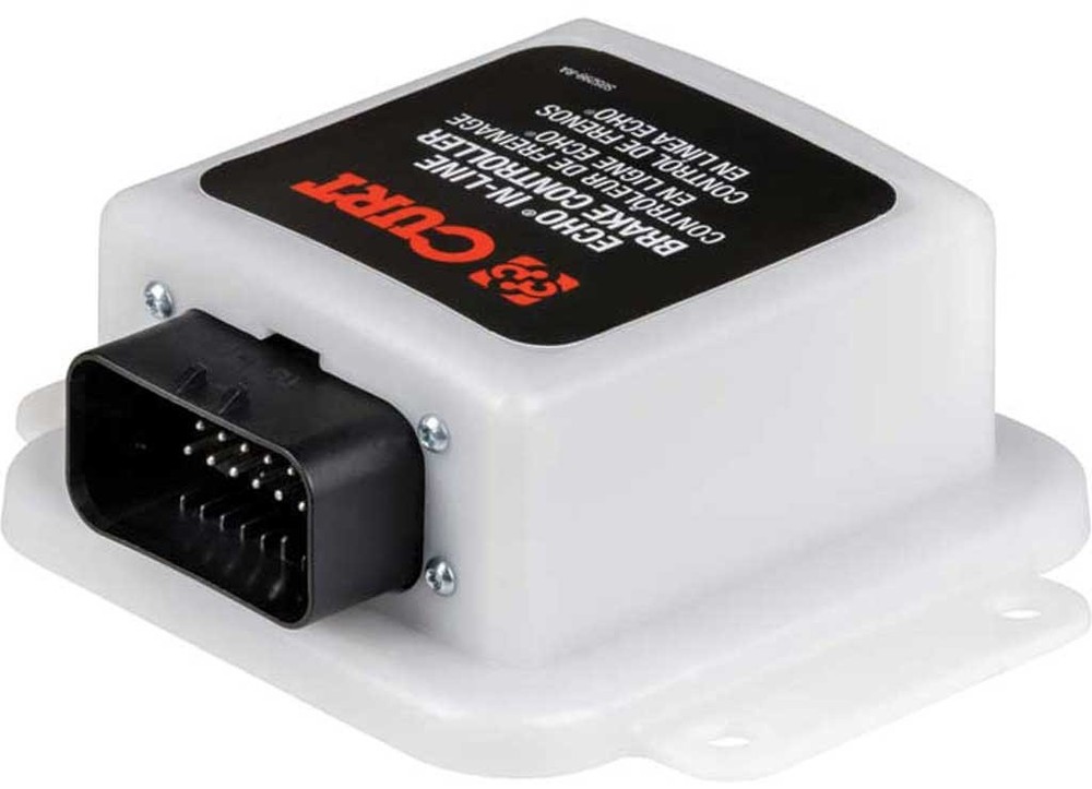 Curt 51200 Echo In-Line Trailer Brake Controller Bluetooth Smartphone Connection