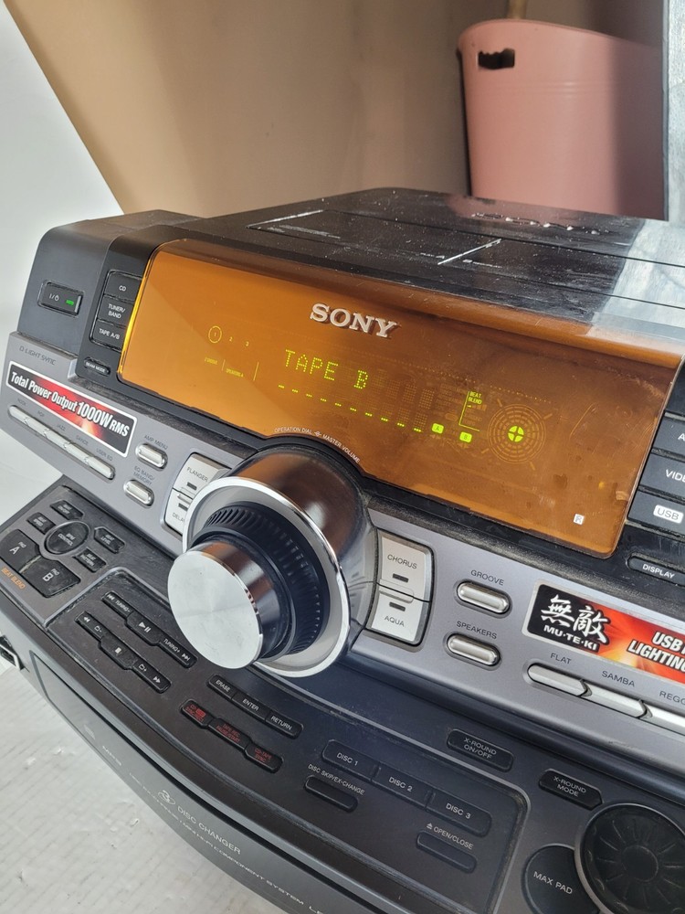 Sony HCD-ZUX9 Reciever Fully Functional Ships Free
