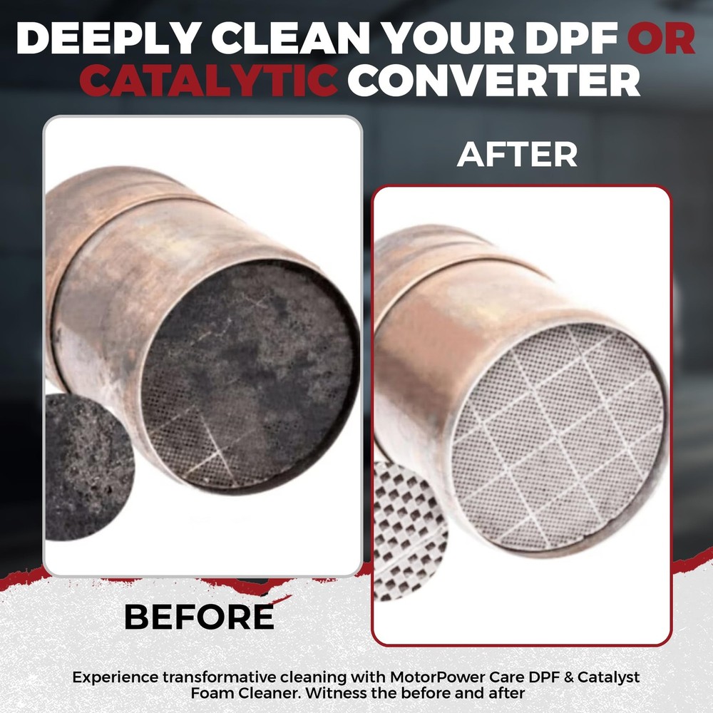 #1 DPF foam cleaner Diesel particulate filter without disassembling easy to use
