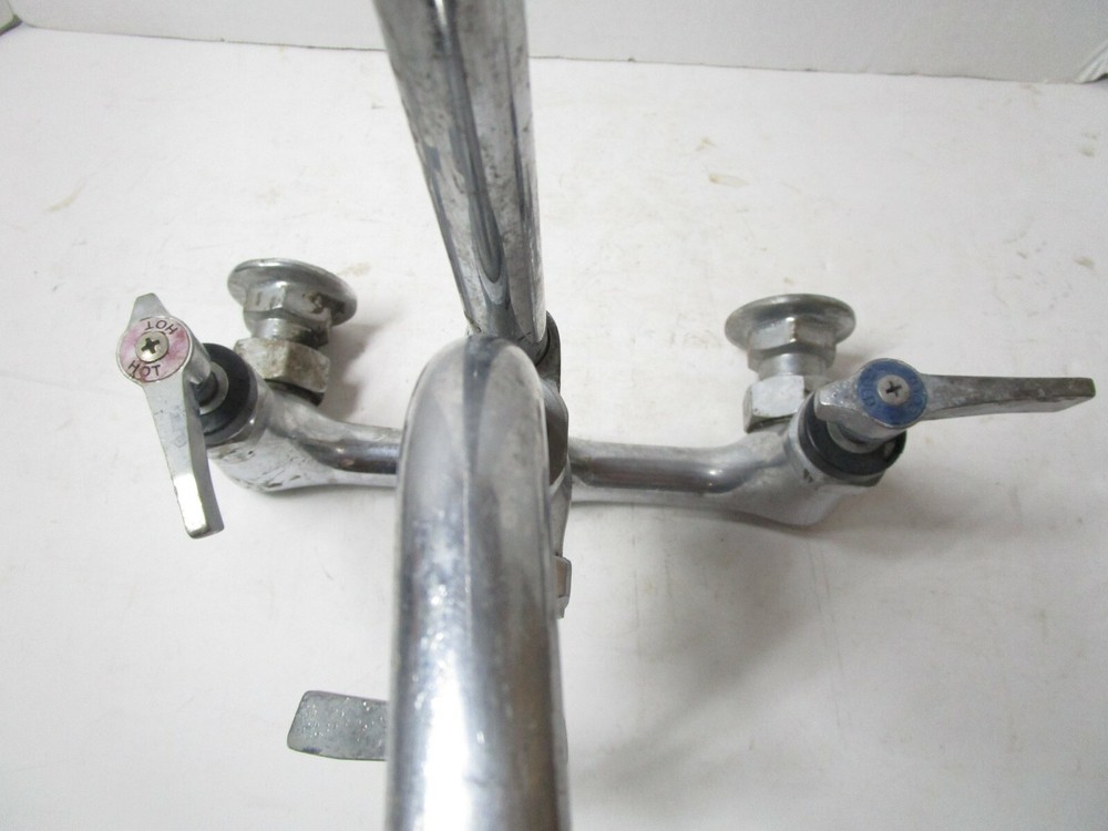 Component Hardware Encore Wall-Mount Sink Components with Pipe Faucet Handles