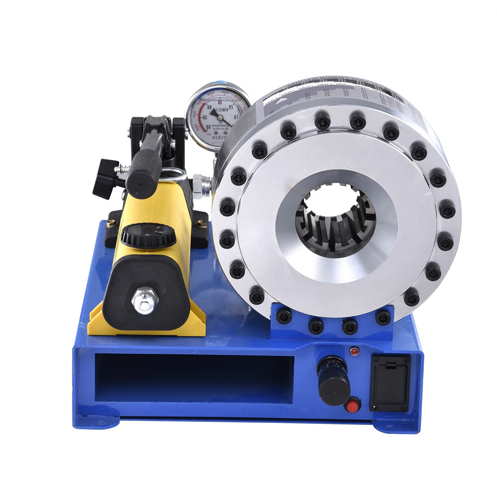 5600KN Hydraulic Hose Crimper Pipe Clamping Machine With 8 Sets Dies 10mm-30mm