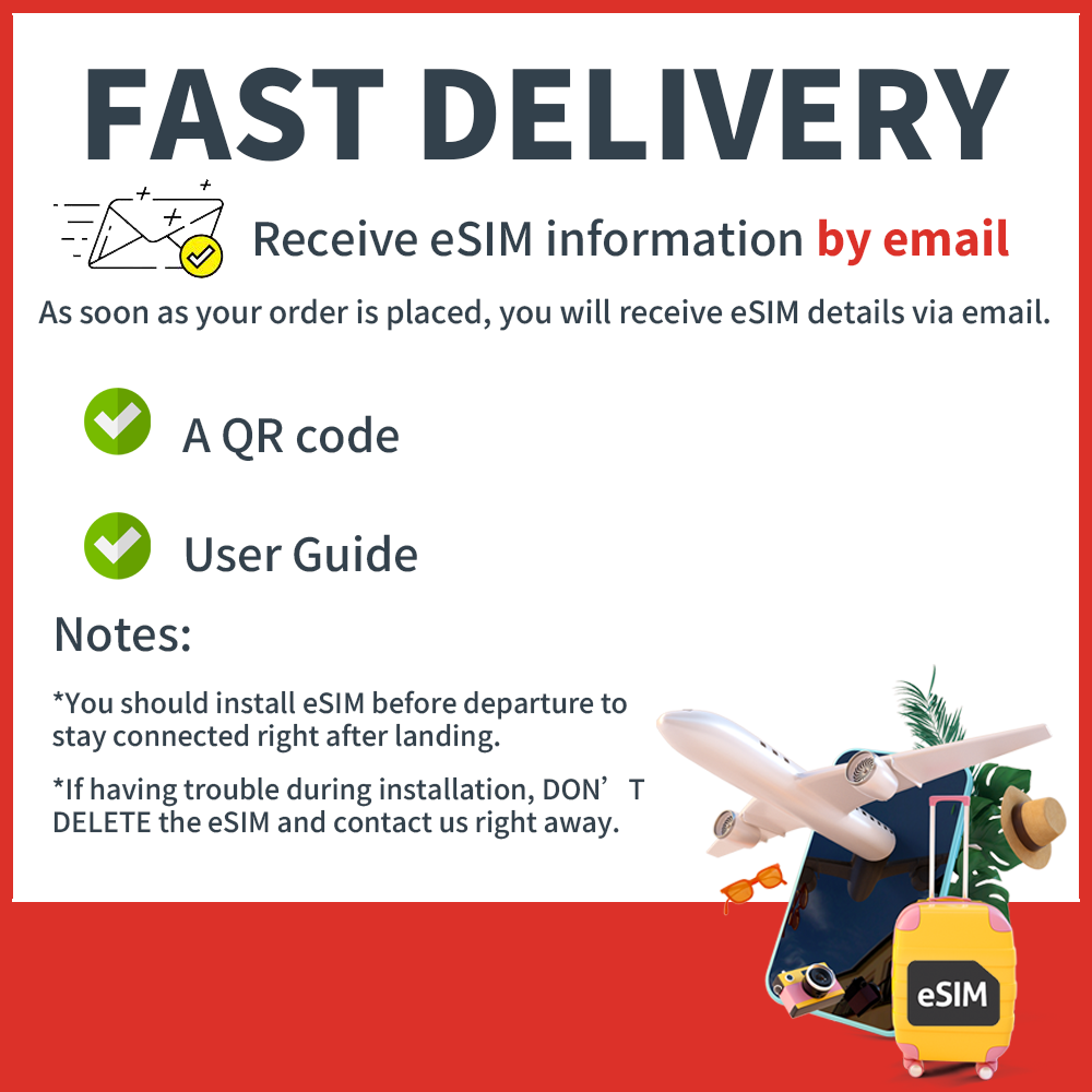 [eSIM] Malaysia esim Travel e-SIM Card DATA eSIM QR Code Unlimited data 🛜
