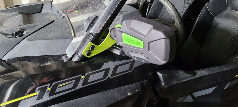 POLARIS RZR WINDSHIELD PILLAR MIRROR BRACKET