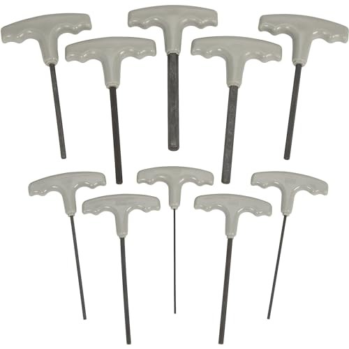 Ironton 10-Pc. Metric T-Handle Hex Key Set