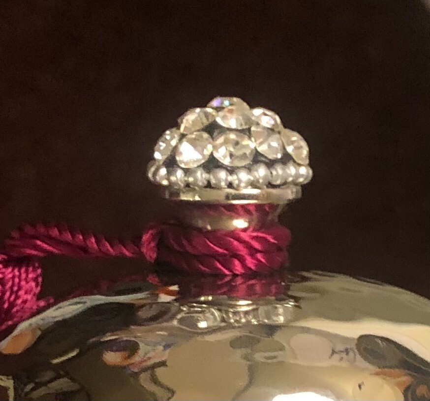 Hammered Silver Ottoman Fez Hat style Candy Sugar Dish Bowl by Bernardo