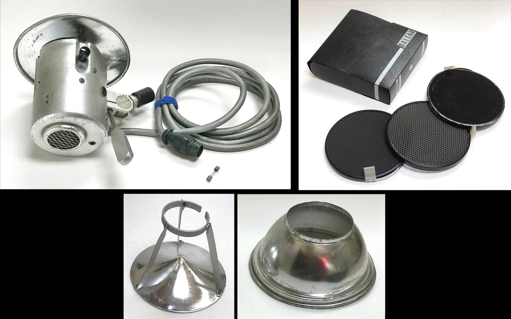Balcar Flash Head+Grids+Reflector+Deflector