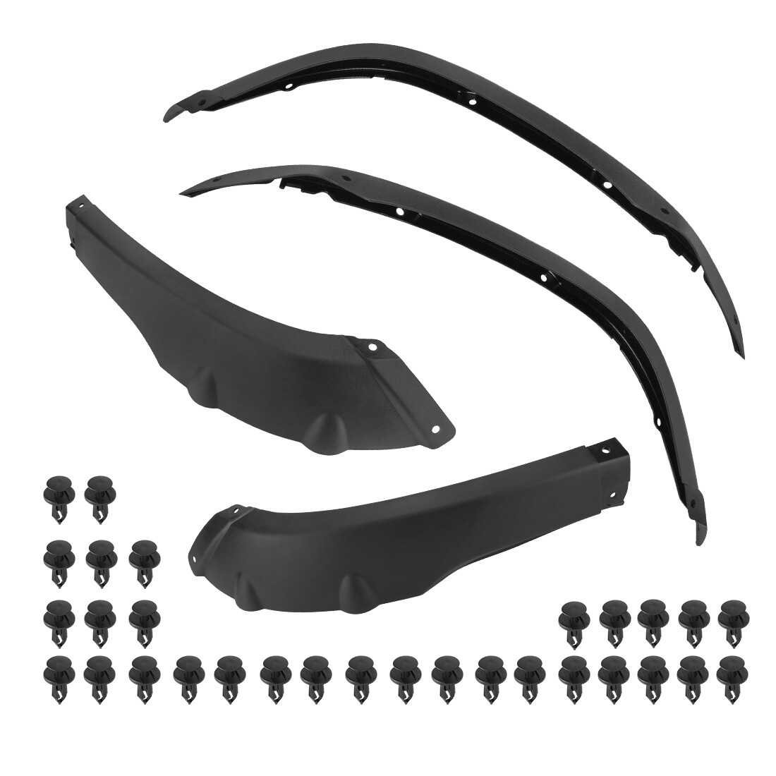 Fender Mud Guards Flaps Flares For Honda Rincon 650 680 TRX650 TRX680 2003-2023