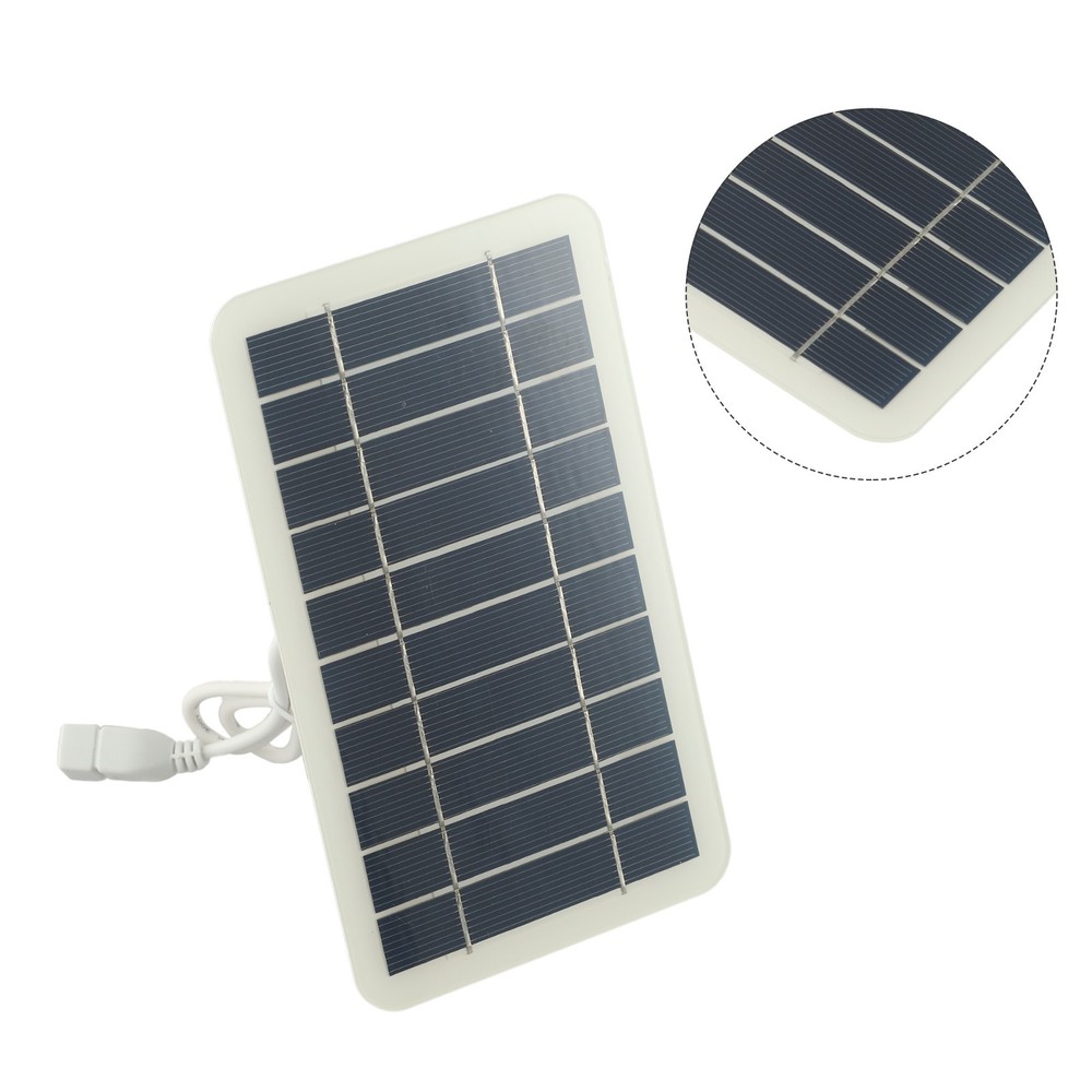 5V Solar Panel Portable Solar Panel IP65 Waterproof Sturdy Epoxy Frame