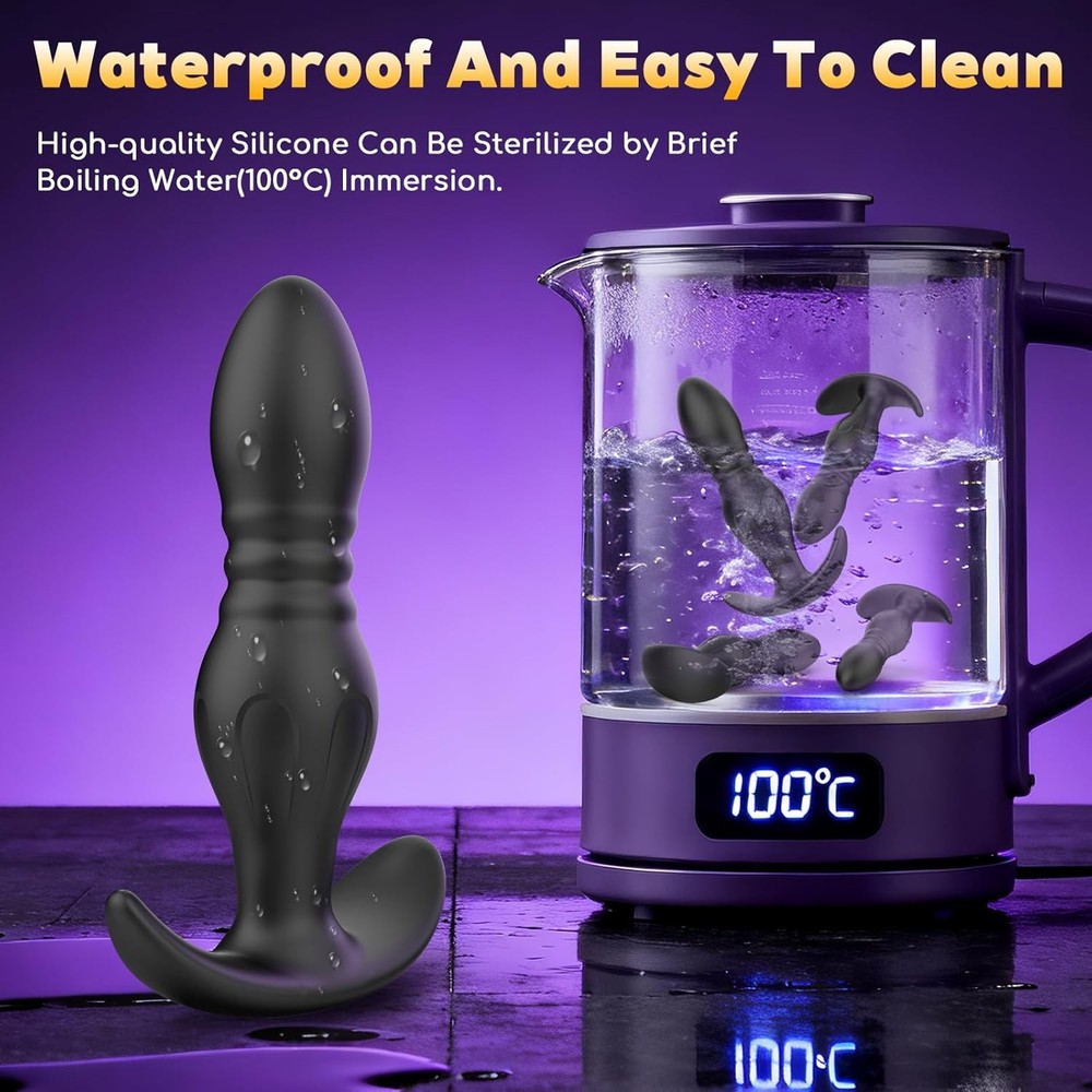 4PCS Butt Plug Set-Beginner's First Silicone Anal Plugs for Progressive Adaptati