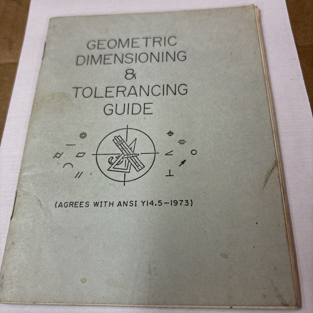 geometric dimensioning and tolerancing Guide 1973