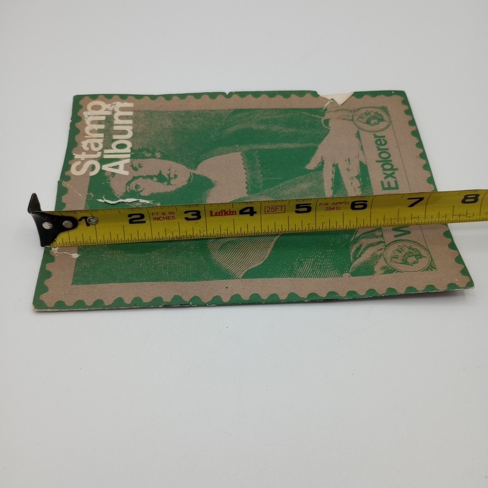 1973 United States Learning Corporation Stamp Album World Explorer READ