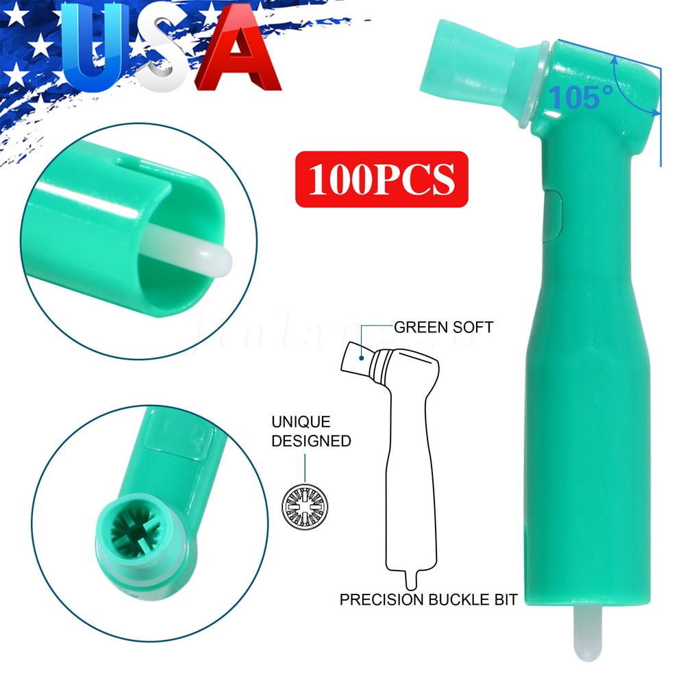 Prophy Angles Latex-Free Ribbed & Webbed Standard Soft Cup Box/100