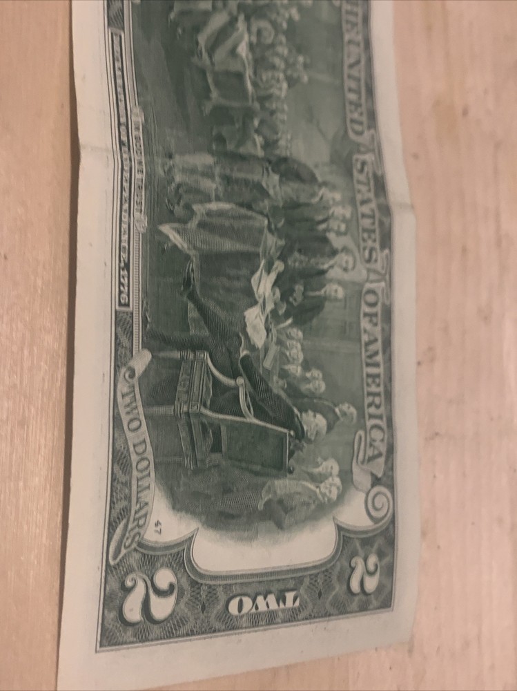 2013 $2 dollar bill Wild Number