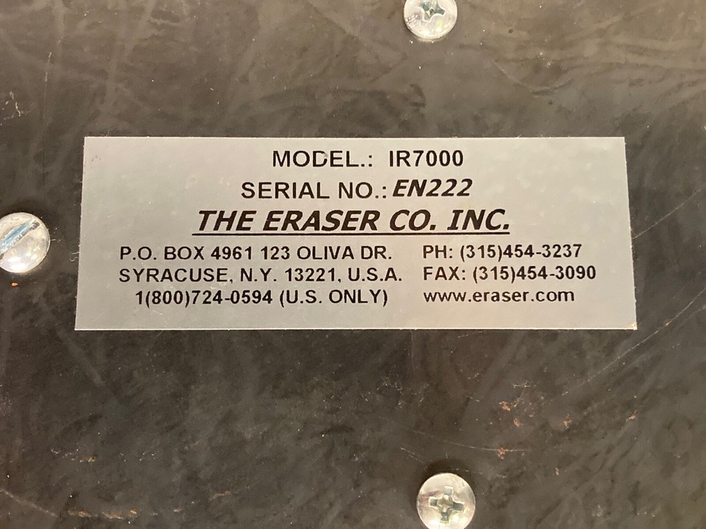 Eraser,IR7000,Variable Control