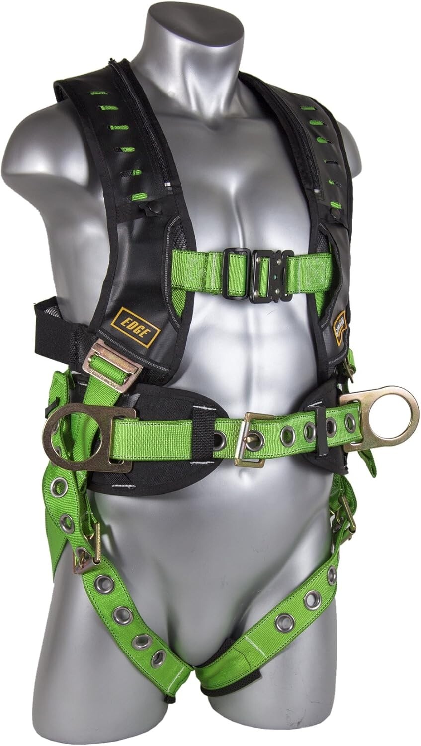 Guardian Fall Protection 193191 M - XL  Monster Edge Harness with Side D Rings