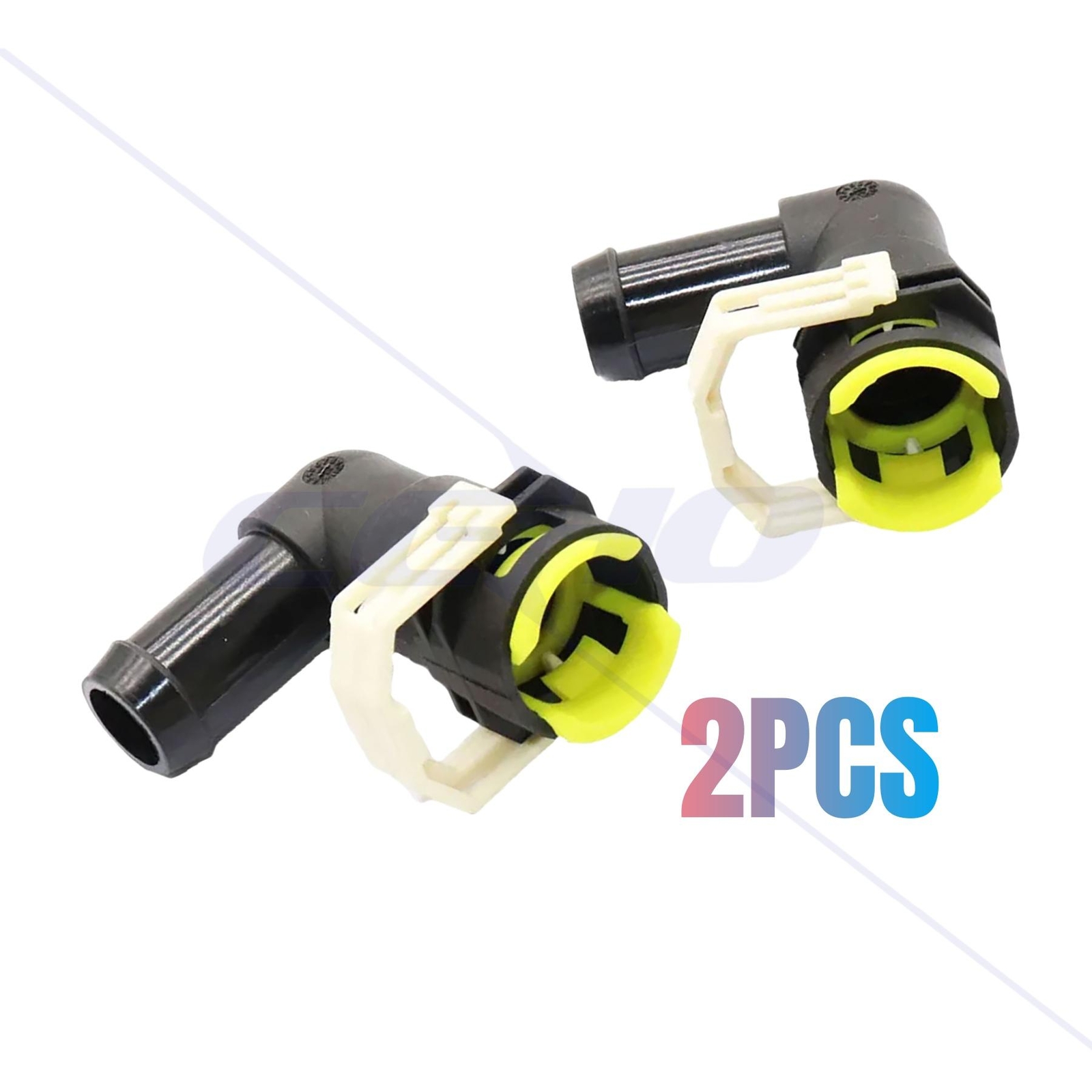 2pcs Heater Pipe Connector For 2007-2013 Mazda 3 CX-7 CX-9 B37F-61-240