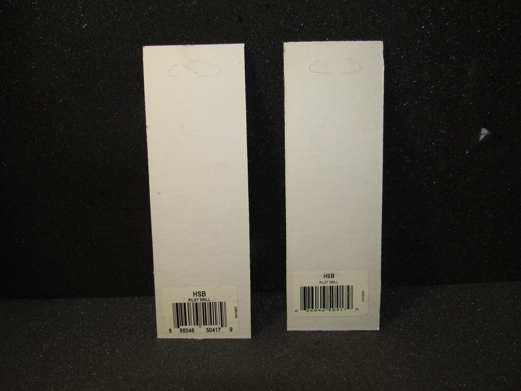 Malco HSB Pilot Drill Bit Hole Saw 1/4-Inch Replacements "LOT OF 2"