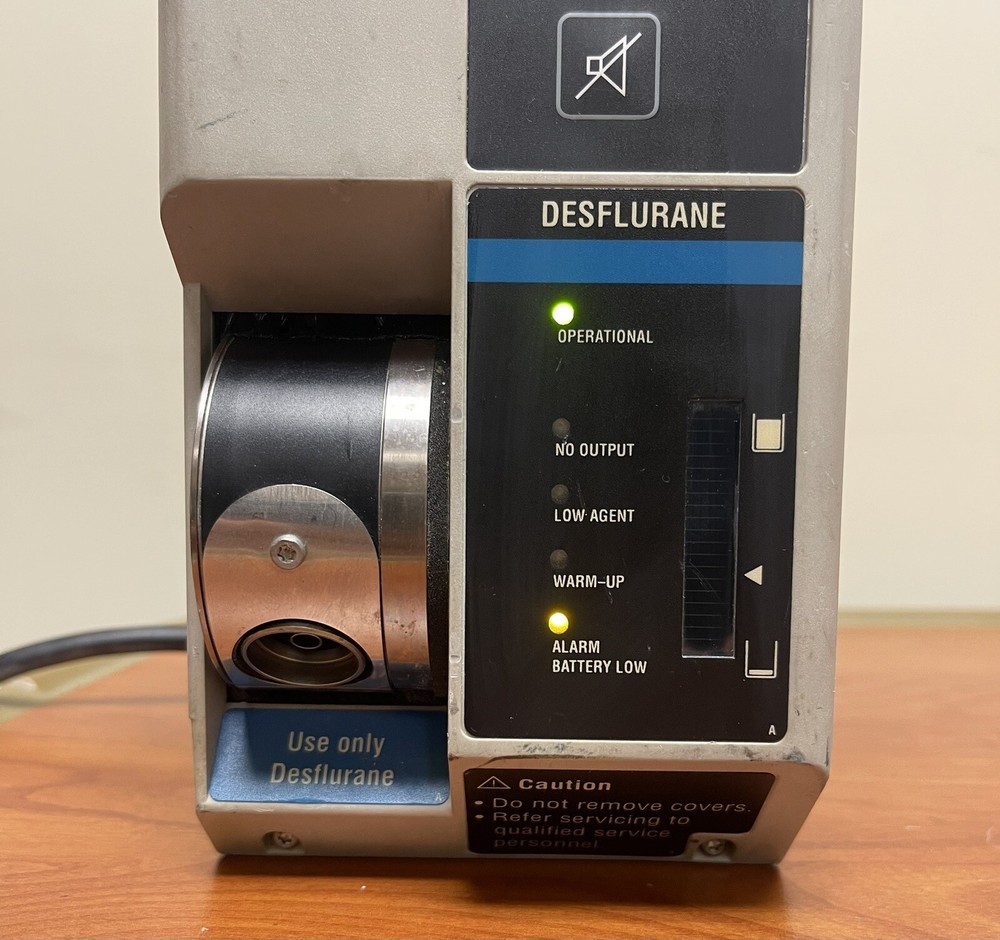 Datex Ohmeda Tec 6 ~ Veterinary Use ONLY ~ Desflurane Vaporizer - UNTESTED