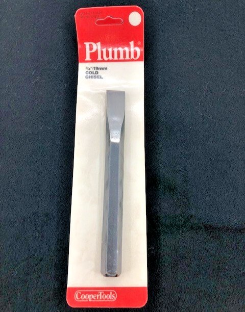 CooperTool Plumb Chisel  - 3/4" - Old Stock