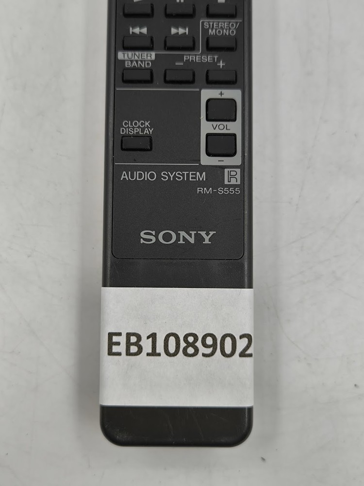 Sony RM-S555 Remote Control - Fully Working, Used Condition