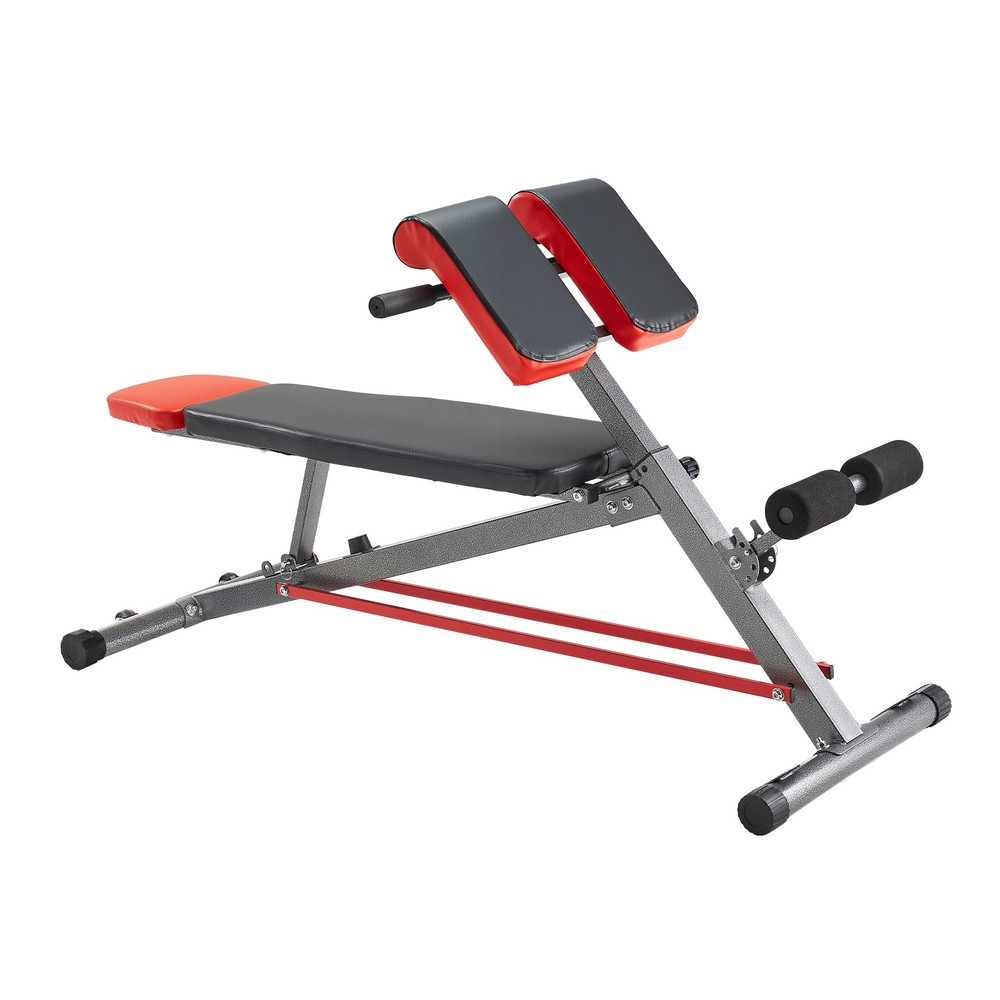 VEVOR Roman Chair Back Extension Hyperextension Bench Multi-Function Adjustable