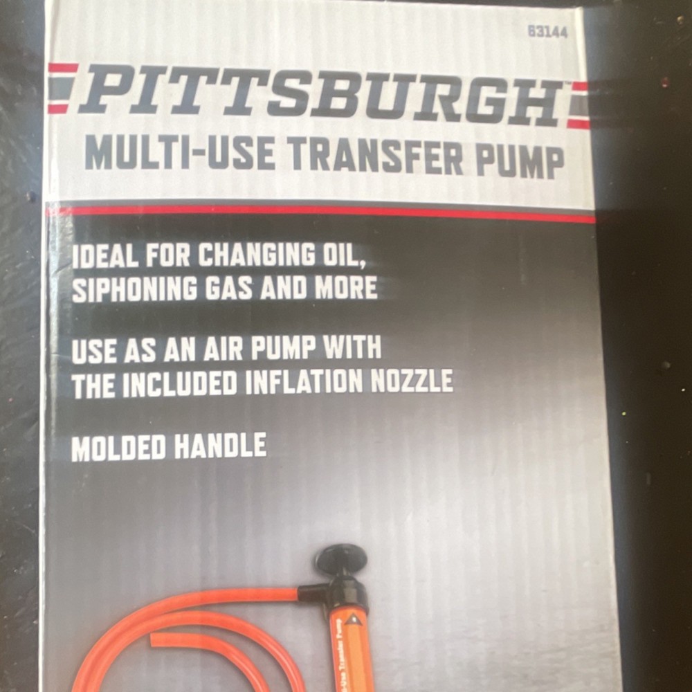 Pittsburgh Multi Use Transfer Pump