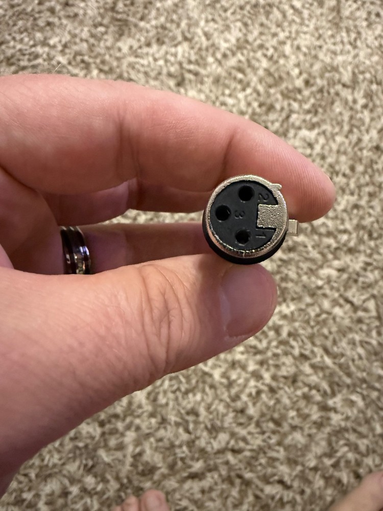 Midi 1/4 Microphone / Guitar Input Jack