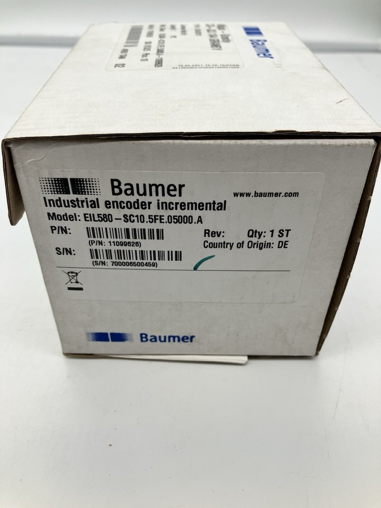 New In Box Baumer Encoder eil580-sc10.5fe.05000.a