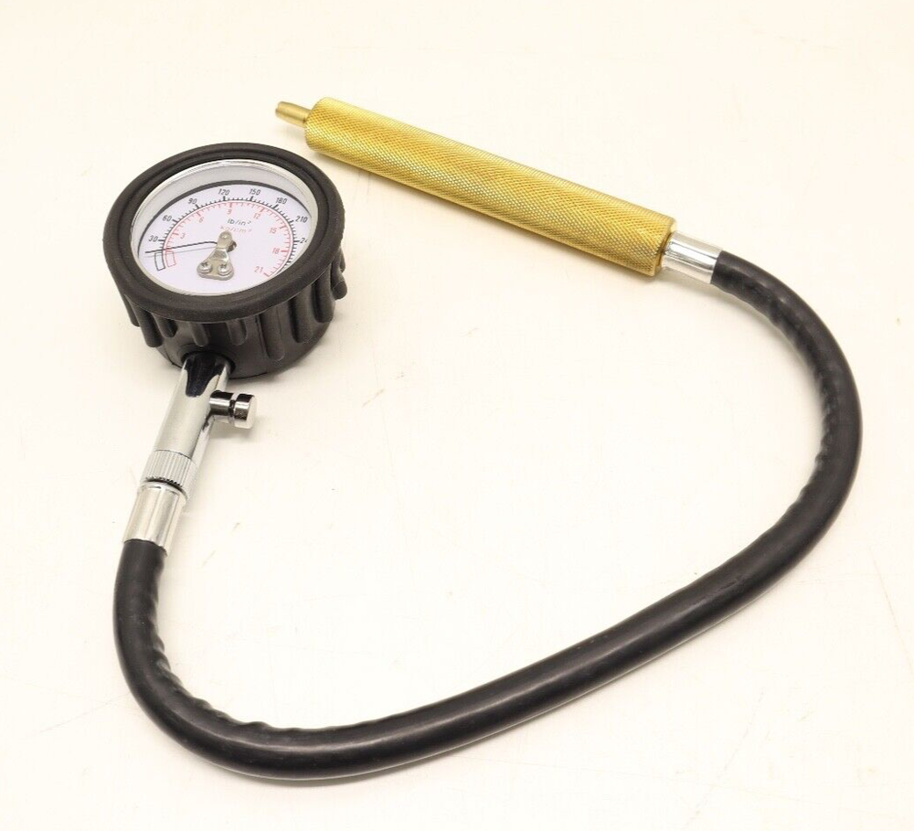 ENGINE COMPRESSION TESTER TESTING GAUGE GAGE CHECK TEST TOOL