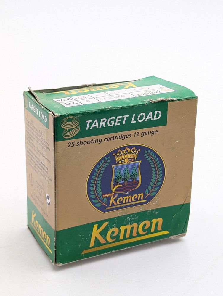 Kemen 12 Gauge Target Load Empty Box