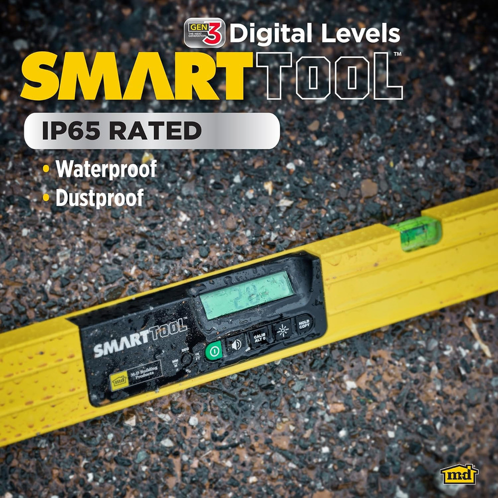 Gen3 SMARTTOOL® 47.25" Digital Level with Case - Accurate Precision Tool