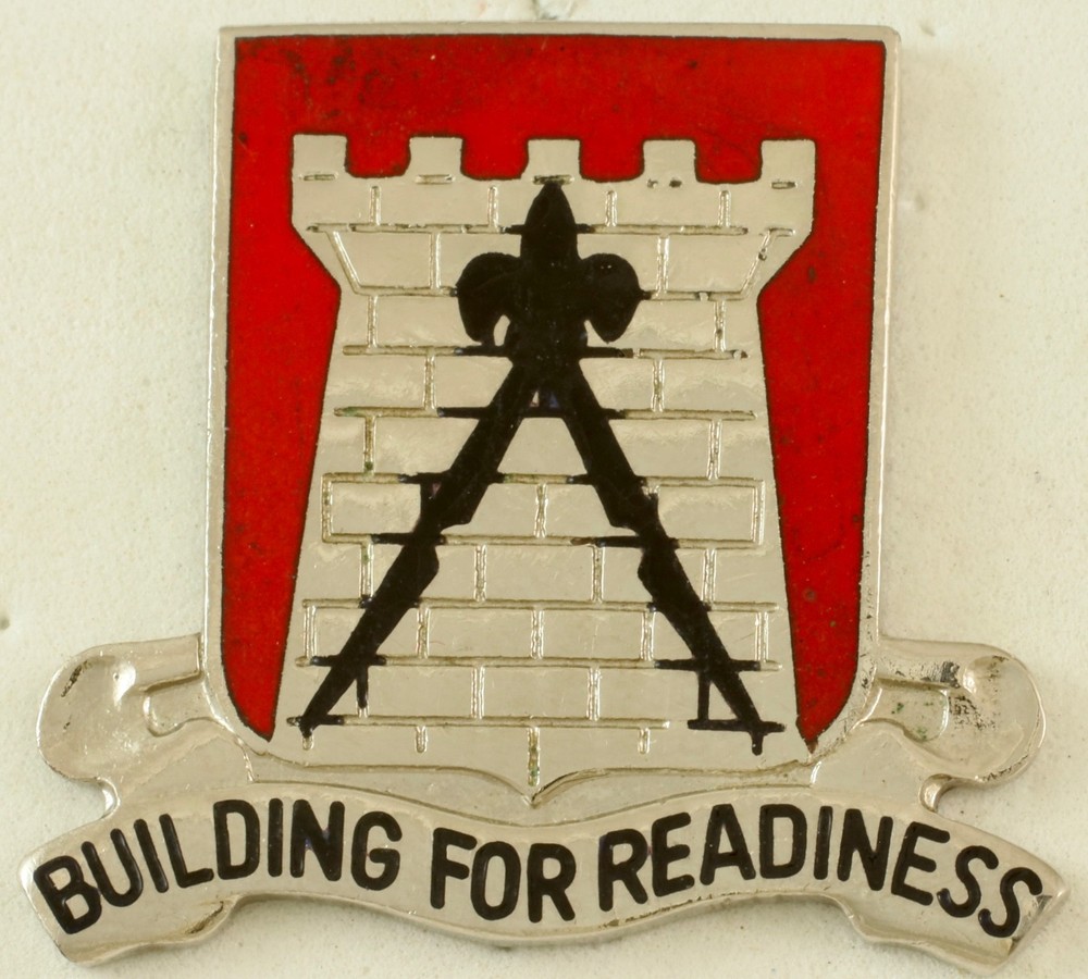 891st Engineer Battalion Crest DI/DUI CB NS Meyer HM