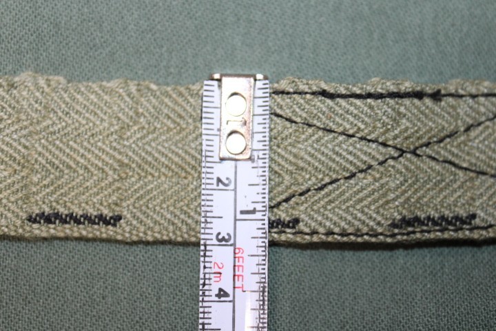 ORIGINAL WWII US Military USMC ARMY BROWNING 1919 100RD CLOTH AMMO BELT