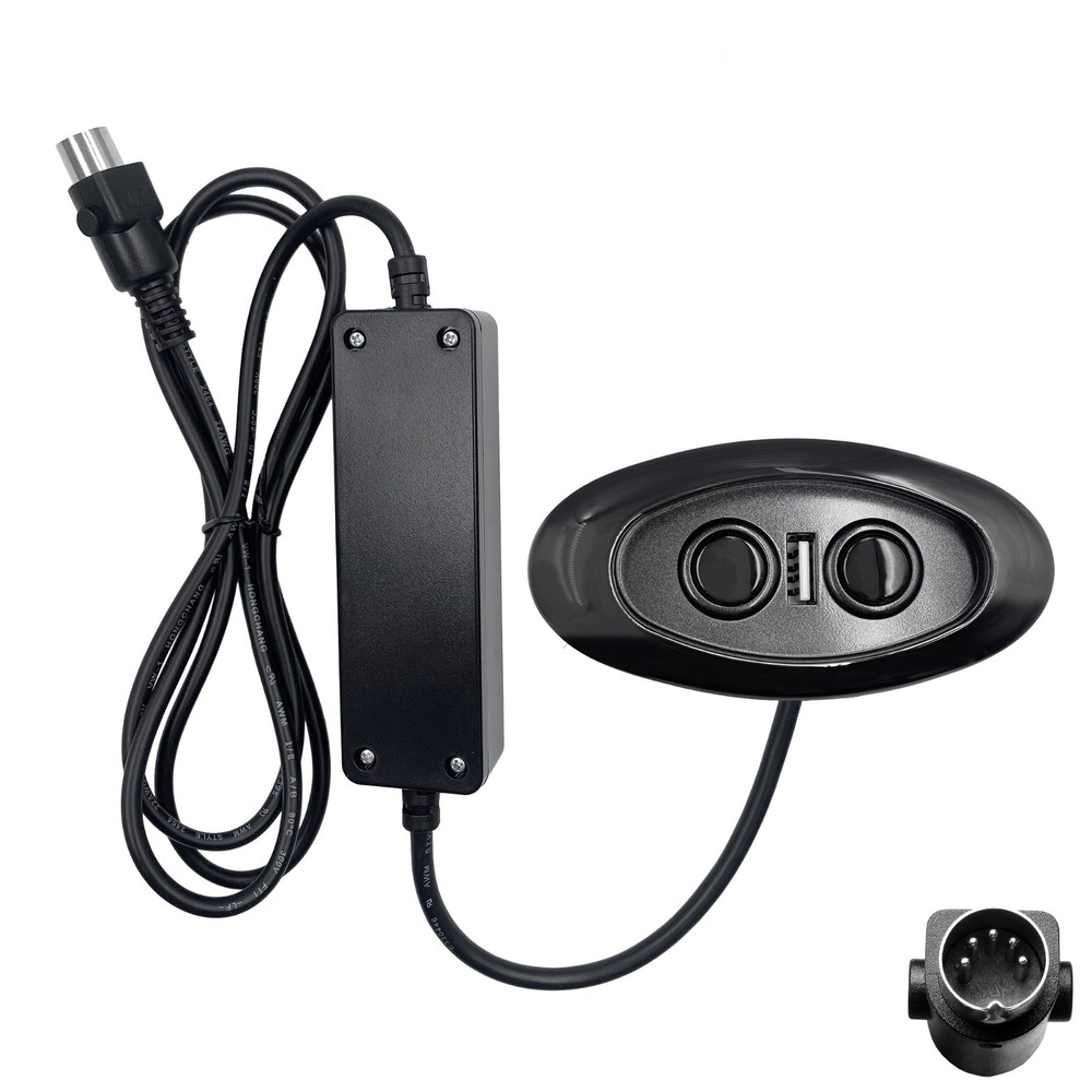 Lift Chair 2 Button 5 Pin Switch Model MLSK14-C Replace MLSK14-C11 Controller