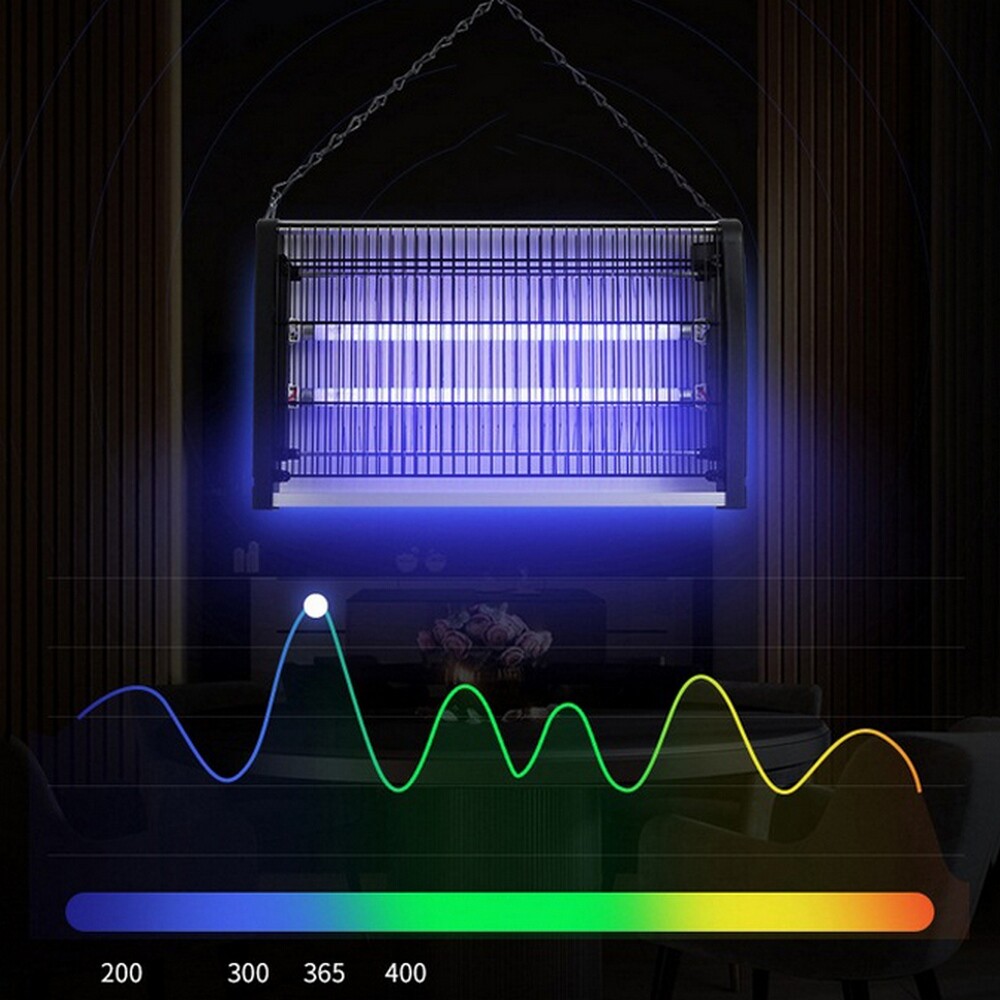 Large Mosquito Zapper Killer Fly Trap In/Outdoor Electronic Fly Lamp Commercial