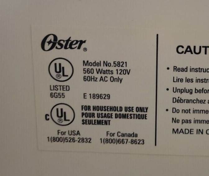Friction Clips for Oster Bread Maker Machine Model 5820 5821 5836 5838