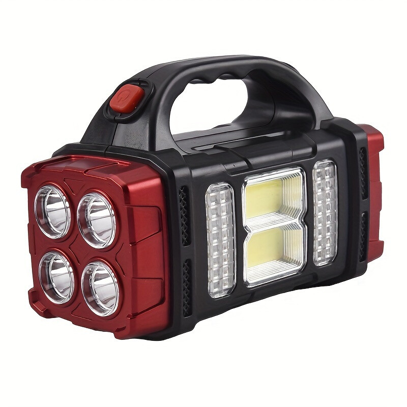 150 Lumens Dual Light Source Portable Solar Flashlight