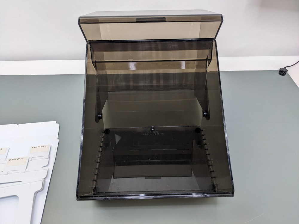 VTG 8" Large Floppy Storage Hard Case