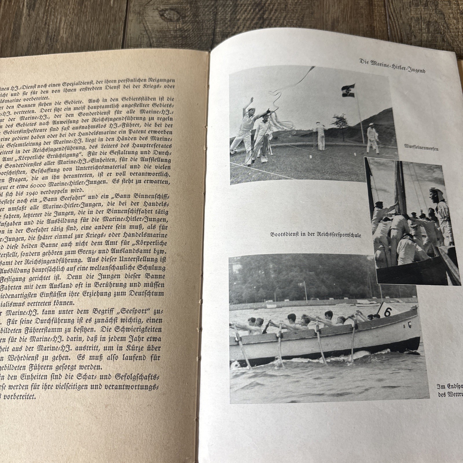 Fahrbuch Der Deutchen Kriegsmarine 1939 print German WWII Very Rare!