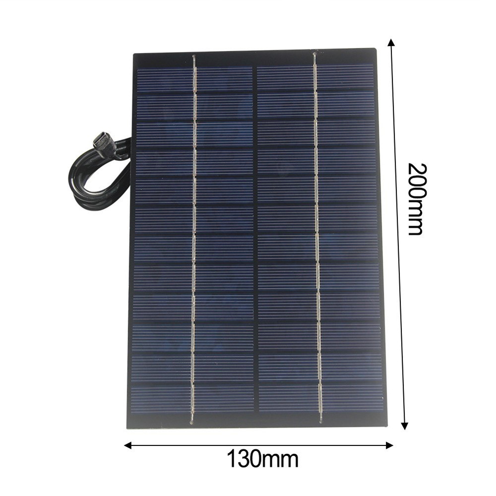 Compact 4 2W Solar Charging Panel 12 Volt for Outdoor Security Cameras