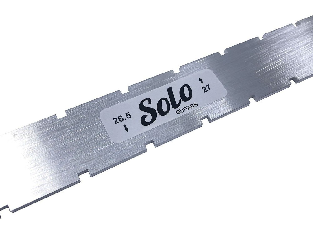 Solo Pro Baritone Guitar Notched Straight Edge