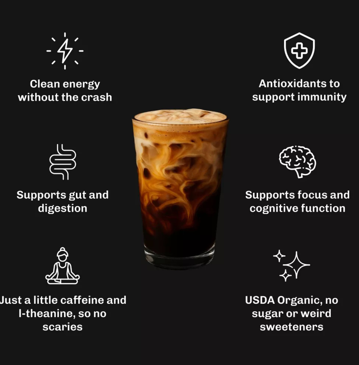 MUD WTR Original Organic Mushroom Superfunctional Coffee Alternative - 2.5oz