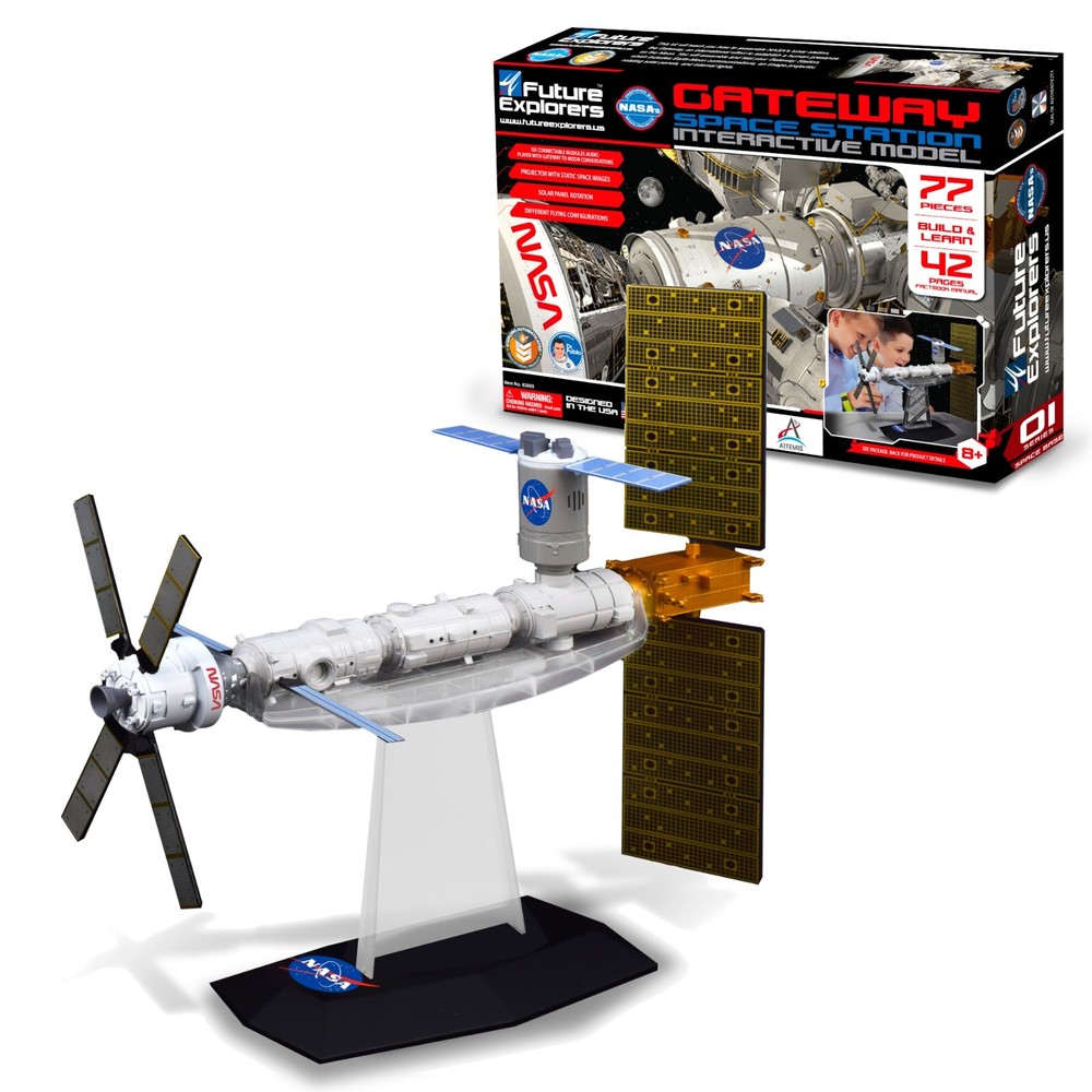 NASA Future Explorers - Space Station/Lunar Gateway Interactive Model Projector
