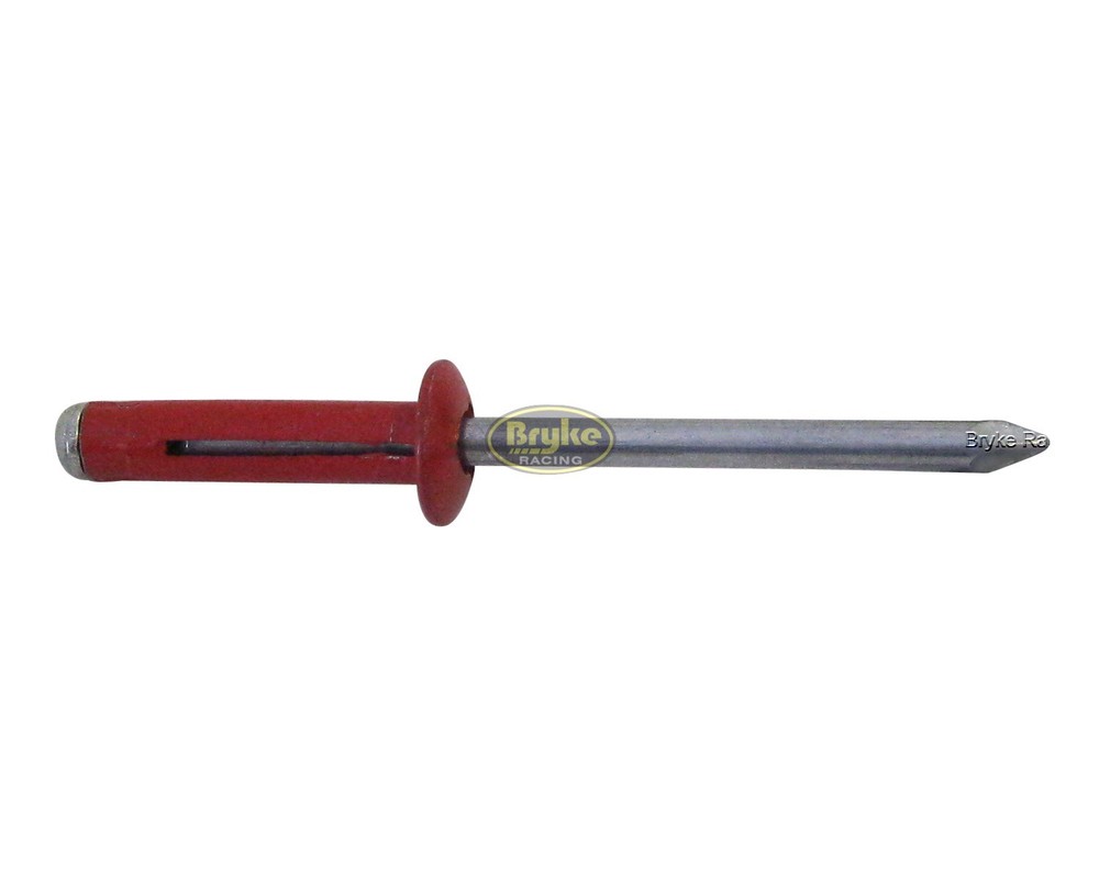 Exploding Small Head Red Rivets Pop Rivet 250ct 3/16" Racing Fasteners Tri-Fold